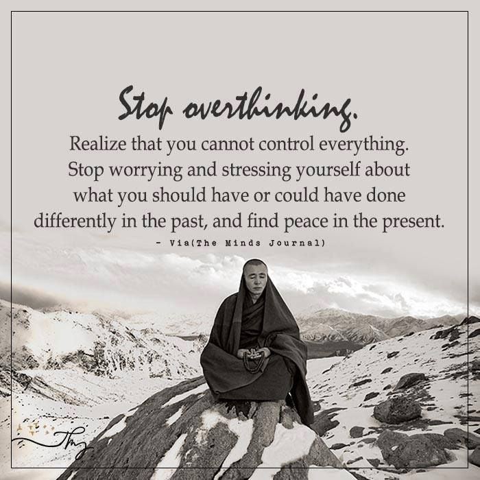 Your ability to generate positivity is directly proportional to your ability to rest and relax while not overthinking