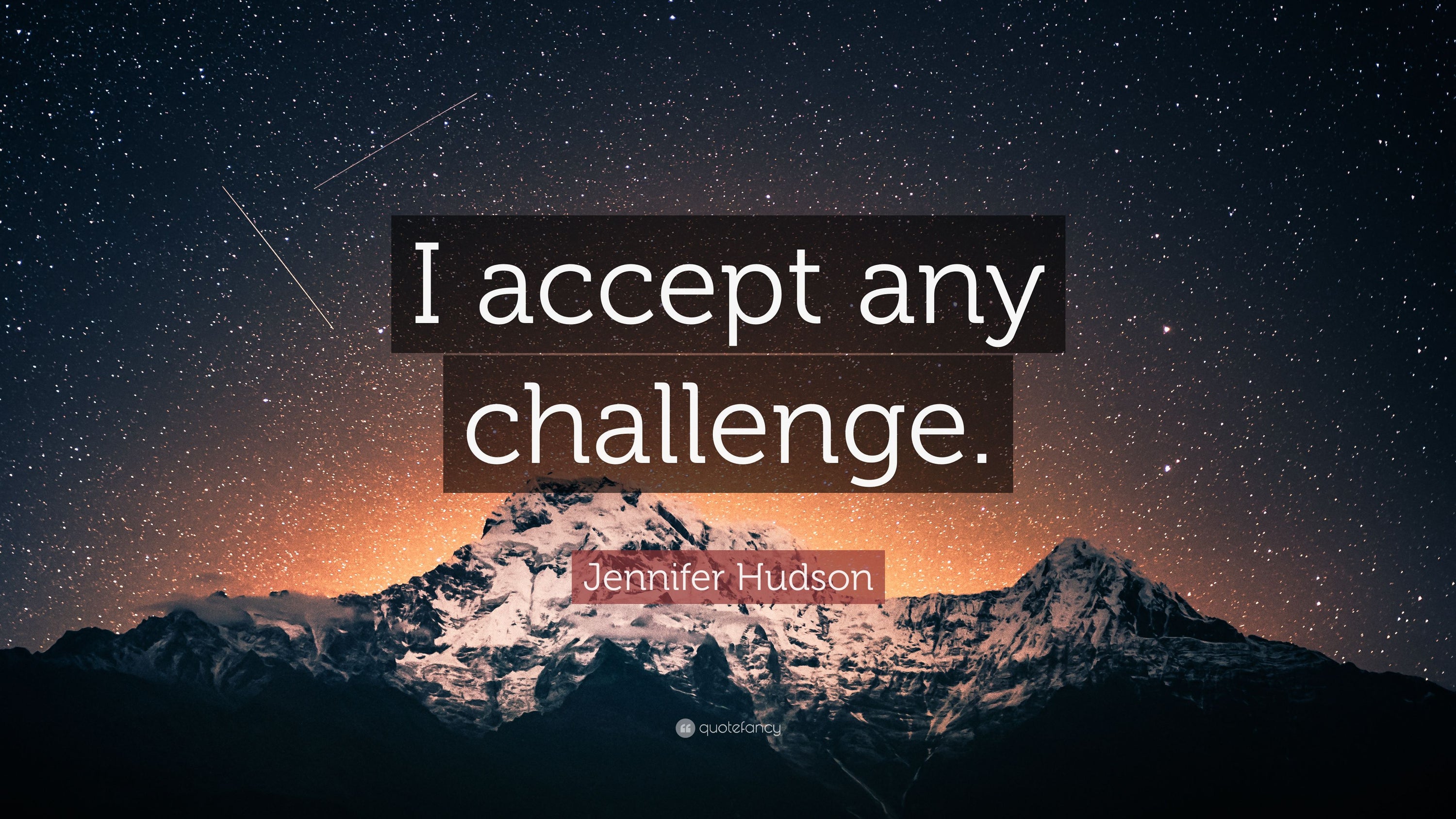 Don’t quit when faced with a challenge