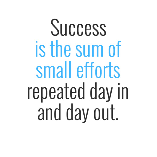 It's not about perfection. It is about your effort. When you put in that same amount of effort everyday, that's where transformations happens and that's how change occurs