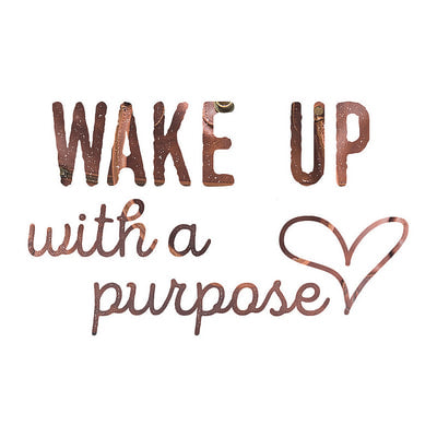 You need to wake up every morning with a determination of yours and off to bed at night with a satisfaction for the things that you have done with the day